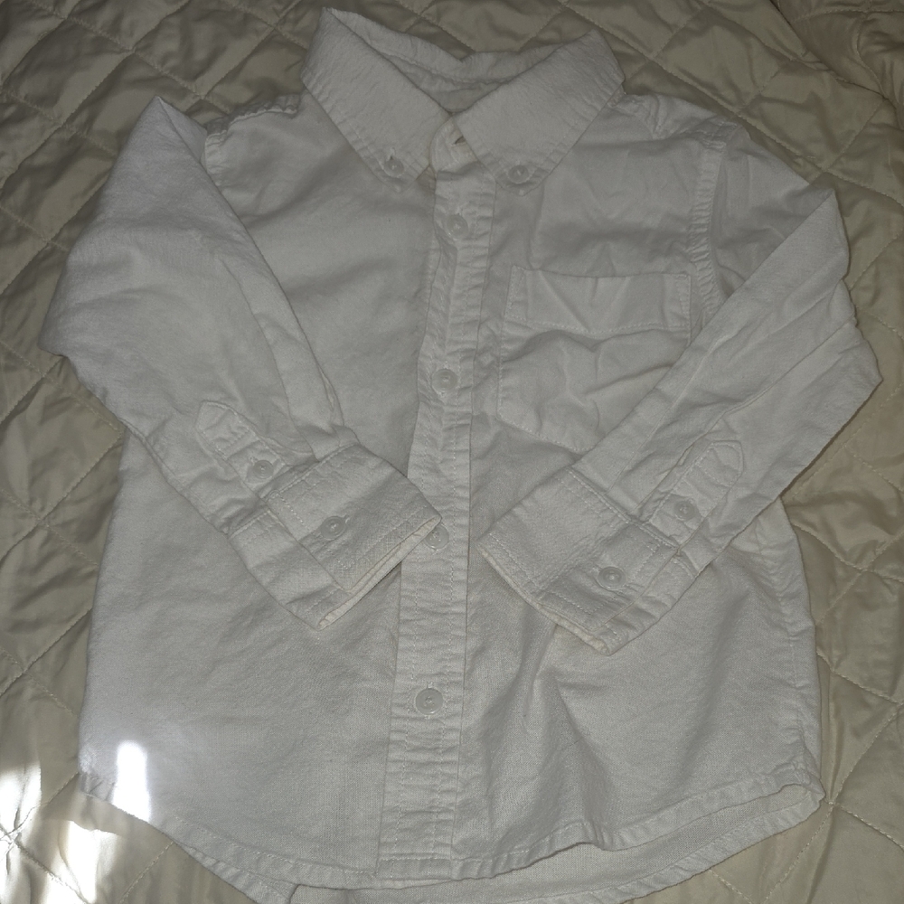 Old Navy Kids White Button Down Shirt 2T (Katie #2)